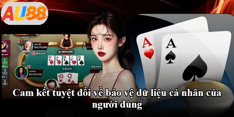 Cam kết tuyệt đối về bảo vệ dữ liệu cá nhân của người dùng
