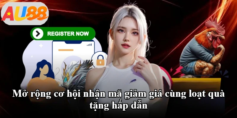 Mở rộng cơ hội nhận mã giảm giá cùng loạt quà tặng hấp dẫn Mở rộng cơ hội nhận mã giảm giá cùng loạt quà tặng hấp dẫn